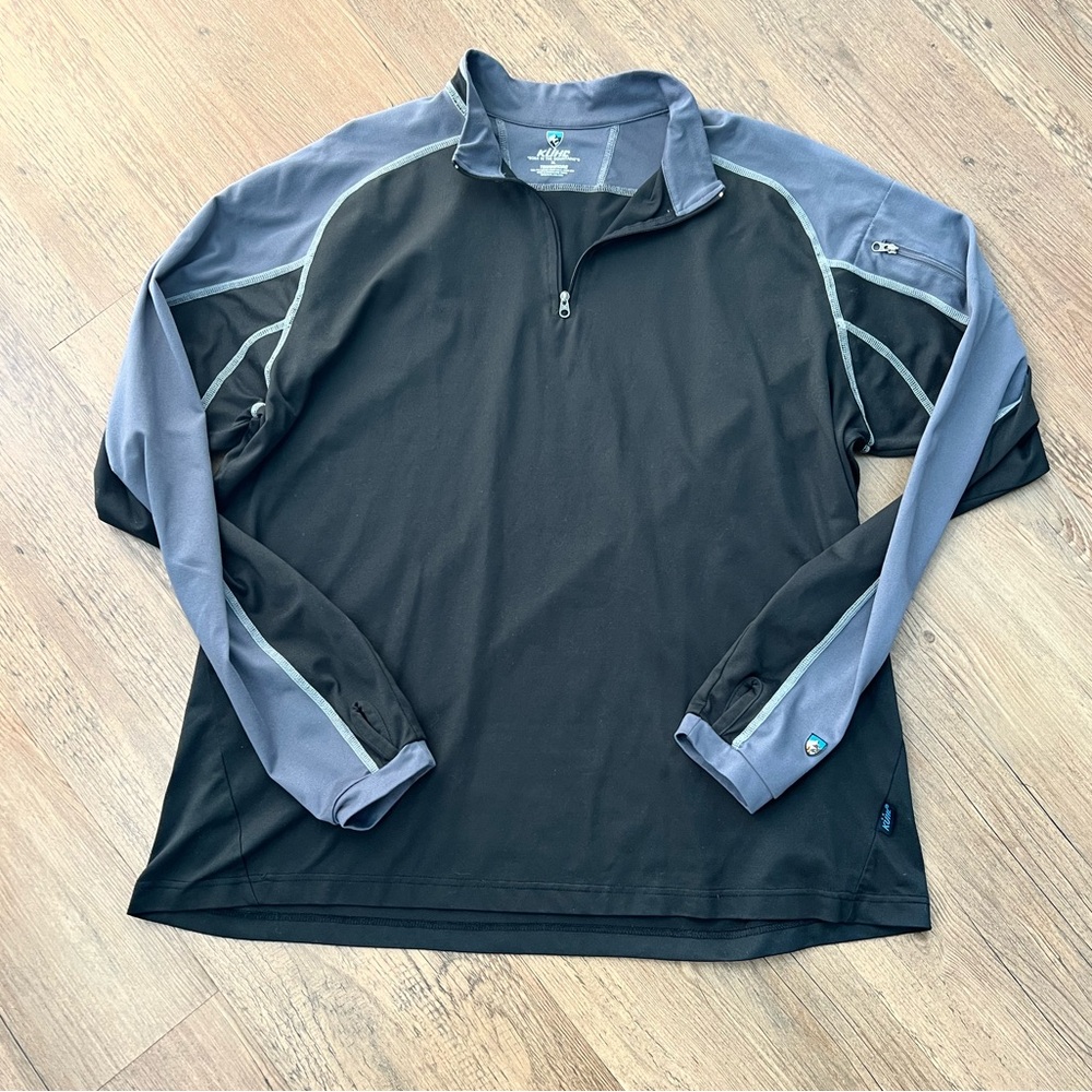 Kuhl men’s quarter zip pullover. Size XL. Excellent condition